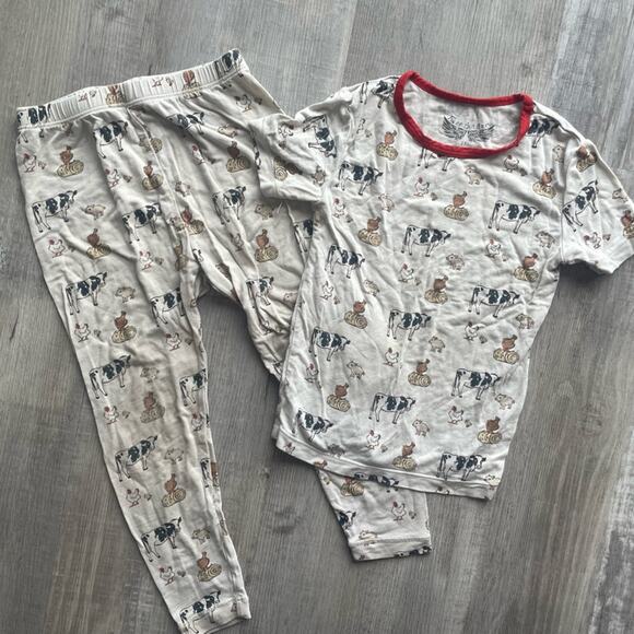 Free Birdees 3T Farm Buddies 2 Piece Bamboo Pajamas - Picture 1 of 10